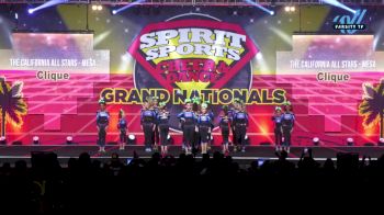 The California All Stars - Mesa - Clique [2024 L2 Junior - Small Day 2] 2024 Spirit Sports Grand Nationals