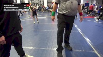 94 lbs Final - Mason Myers, Spartan W.C. vs Chase Miller-Smith, Neighborhood W.C.