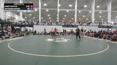 135 lbs Naima Ghaffar, Indiana vs Mackenzie Shaver, North Carolina Blue