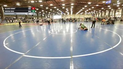 120 lbs Round 2 (10:45am Saturday) - Blake Kirby, Gotcha Blue vs Jestin Seiz, Minion Black