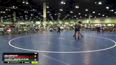 285 lbs Round 2 (16 Team) - Maurico Jaramillo-Florer, Greenwave Grapplers vs Jan Gonzalez, Bonita Boys