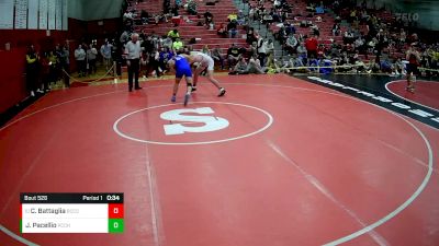 160 lbs Cons. Round 4 - Carmine Battaglia, Beaver County Christian School vs Jackson Pacellio, Central Catholic HS (Pittsburgh)