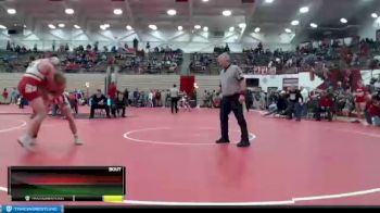 160 lbs Champ. Round 3 - Cadyn McBride, Perry Meridian WC vs Noah Terry, Tell City.