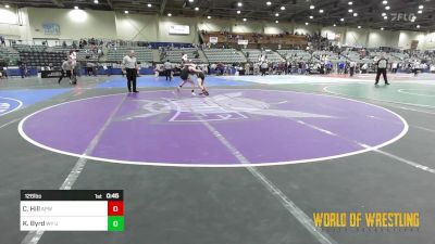 126 lbs Consi Of 16 #2 - Cayden Hill, All-Phase Wrestling vs Kaleb Byrd, Wyoming Underground