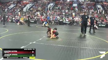 75 lbs Semifinal - Hunter Sutfin, Ares WC vs Joaquin Amaya, Pack Elite