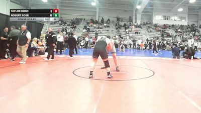 285 lbs Consi Of 8 #2 - Taylor Dodd, ID vs Robert Rose, PA
