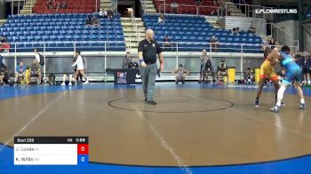 132 lbs Rnd Of 64 - Jaheid Lucas, Virginia vs Kade Willis, Missouri