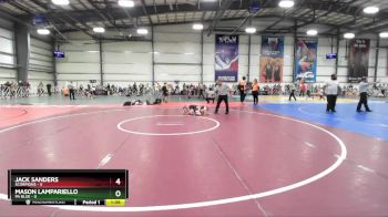 48 lbs Rd# 10- 4:00pm Saturday Final Pool - Jack Sanders, Scorpions vs Mason Lampariello, PA Blue