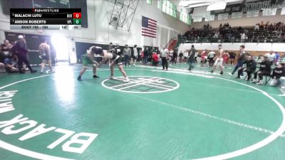 190 lbs Cons. Semi - Anson Roberts, Upland vs Malachi Lutu, Burroughs