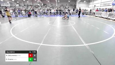 160 lbs Round Of 16 - Nick DeLorenzo, Shore Thing Surf vs Dylan Evans, Quest School Of Wrestling Gold