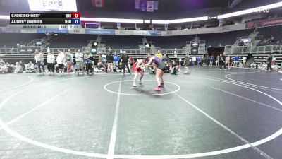 146 lbs Semifinal - Sadie Sehnert, Dinosaur Destroyers vs Audrey Barnes, Team Intensity