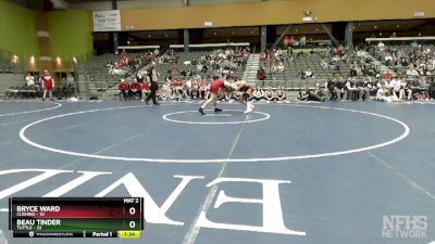 150 lbs Finals (8 Team) - Beau Tinder, TUTTLE vs Bryce Ward, CUSHING