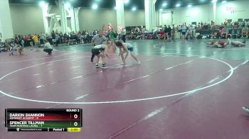 132 lbs Round 2 (10 Team) - Spencer Tillman, Team Montana Laurel vs Darion Shannon, Somerset Academy