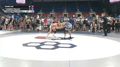 165 lbs Champ. Rd Of 32 - Keanu Lee, South Dakota vs Andrew Pellicci, Illinois