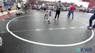 52 lbs Consolation - Daniel Kelly, Hennessey Takedown Club vs Baker James, Blaine County Grapplers