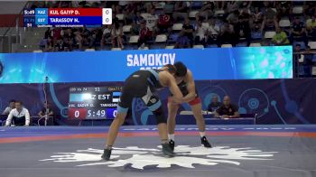 74 kg Qualif. - Dosszhan Kul Gaiyp, Kazakhstan vs Nikolai Tarassov, Estonia
