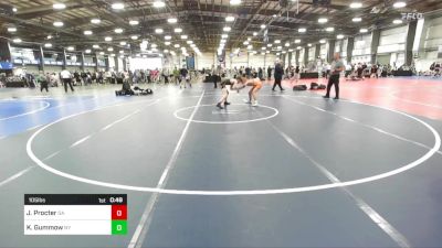 105 lbs Consi Of 8 #1 - Jack Procter, GA vs Kymah Gummow, NY