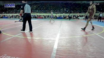 138 lbs Consi Of 16 #1 - Vicente Gutierrez, Clinton, Ok vs Eason Beaty, Newcastle Wrestling