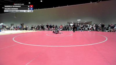 115 lbs Champ. Round 1 - Gabriela Gutierrez, TX vs Valeria Moreno, AR