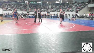 101 lbs Consi Of 16 #2 - Mason Tucker, Cushing vs Jett Ingram, Plainview JH