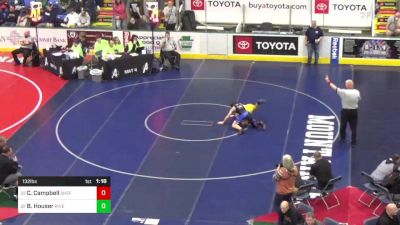 132 lbs Round Of 64 - Carter Campbell, Sheffield vs Brody Houser, River Valley