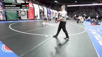 145 Class 2 lbs Cons. Round 1 - Tailynn Pohlsander, Hillcrest vs Olivia Romano, Oakville