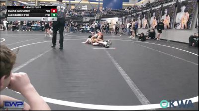 92 lbs Final - Blake Goucher, Prodigy Elite Wrestling vs Alexander Fee, Enid Youth Wrestling Club