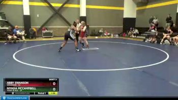 190 lbs Round 3 (3 Team) - Abby Swanson, Wisconsin vs Niyasia McCampbell, Texas Black