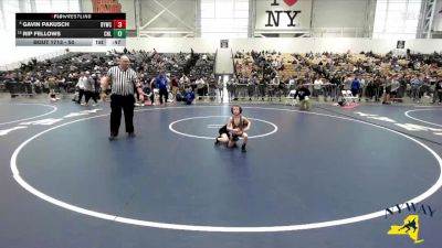 50 lbs 3rd Place Match - Gavin Pakusch, Brockport Youth Wrestling Club vs Rip Fellows, Club Not Listed