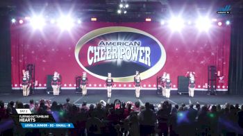 Flipping Out Tumbling - Hearts [2025 L2 Junior - D2 - Small - B Day 2] 2025 Cheer Power Grand Nationals