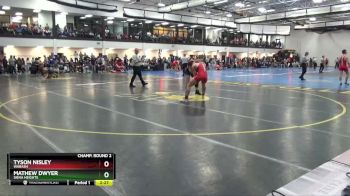 157 lbs Champ. Round 2 - Tyson Nisley, Wabash vs Mathew Dwyer, Siena Heights