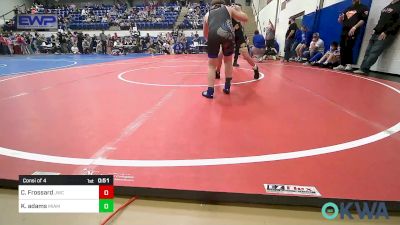 96 lbs Consi Of 4 - Casen Frossard, Jay Wrestling Club vs Klay Adams, Miami