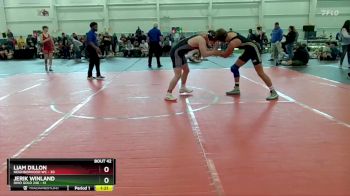 160 lbs Round 9 (10 Team) - Liam Dillon, Neighborhood WC vs Jerik Winland, Ohio Gold 24K