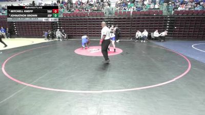 190 lbs Quarterfinal - Mitchell Knepp, Travelers Rest vs Johnathon Brown, Airport