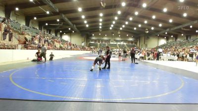 140 lbs Consolation - Jaxson Wagoner, Morris Fitness Wrestling Club vs Miranda Lencrerot, Glasgow Wrestling Academy