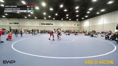 160 lbs Rr Rnd 2 - Chett Ledford, Mojo 12U vs Cameron Wallace, Mat Union Misfits 12U