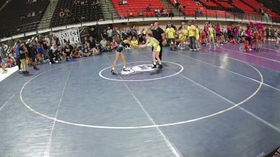 87 lbs Brylee Janes, Montana 14U Girls vs Evelyn Cortez, California 14U Girls