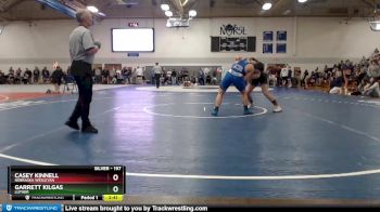 197 lbs Quarterfinal - Garrett Kilgas, Luther vs Casey Kinnell, Nebraska Wesleyan