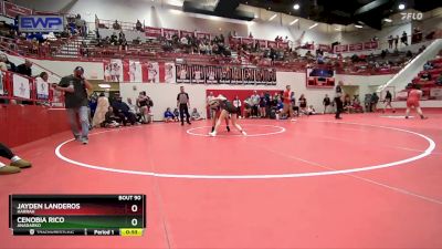 110 lbs Cons. Round 2 - Jayden Landeros, HARRAH vs Cenobia Rico, ANADARKO