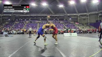 149 lbs Finals (2 Team) - Jack Crook, Harvard vs Hayden Zinkin, CSU Bakersfield