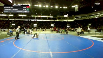 120 lbs Champ. Round 2 - Rocky Little, Gonzaga Prep vs Armani Quintana, Richland