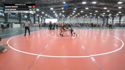 115 lbs Round 4 (2:15pm Saturday) - Mason Brown, POWA vs Alyis Brown, Rebellion