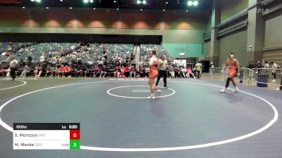 165 lbs Consi Of 8 #2 - Sergio Montoya, Oregon State vs Murphy Menke, Oregon State