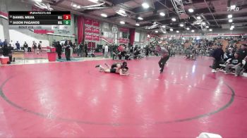 132 lbs 7th Place Match - Jason Paganos, Walnut vs Daniel Mejia, Hillcrest