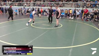 250 lbs Round 1 - Sean Fairchild, Juneau Youth Wrestling Club Inc. vs Darren Foster, Juneau Youth Wrestling Club Inc.