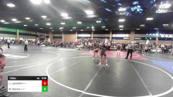 130 lbs Round Of 64 - Lilyana Lamothe, Mat Demon WC vs Mikayla Garcia, North Coast Grapplers