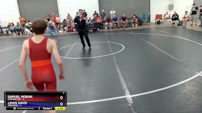 102 lbs Placement Matches (8 Team) - Samuel Moran, Washington vs Lewis Davis, Arkansas