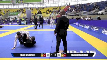 Hugo Machado Masson vs Nelson Novaes Neto 2025 Brasileiro Jiu-Jitsu IBJJF