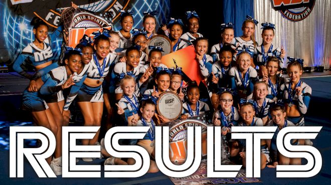 2017 WSF All Star Level 1 Results