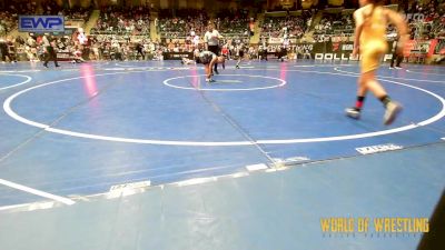 61 lbs Consi Of 16 #2 - Juliette Rosas 2, OKC Saints Wrestling vs N`cyla Brown, OKC Saints Wrestling